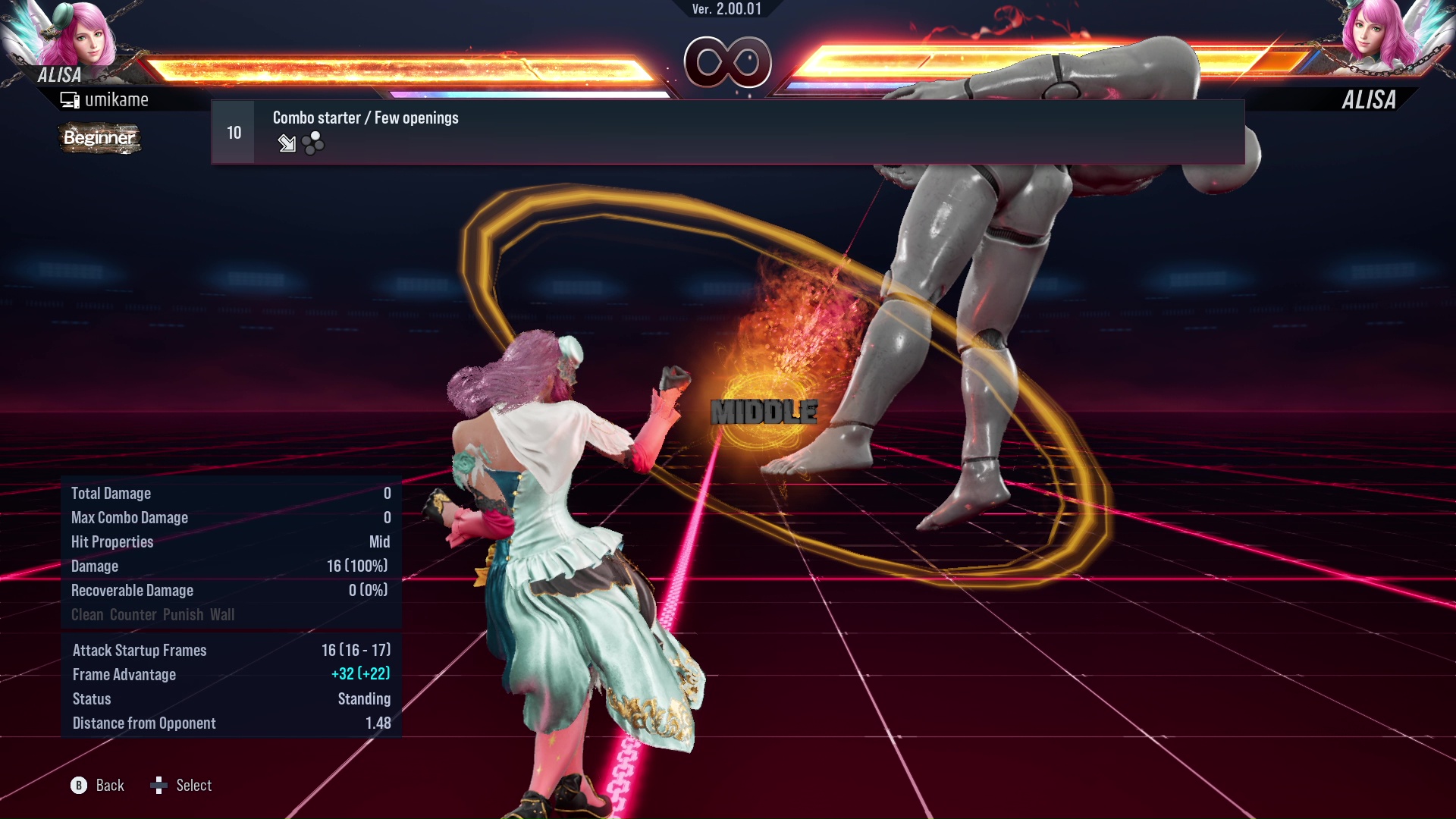 Combo starter / Few openings