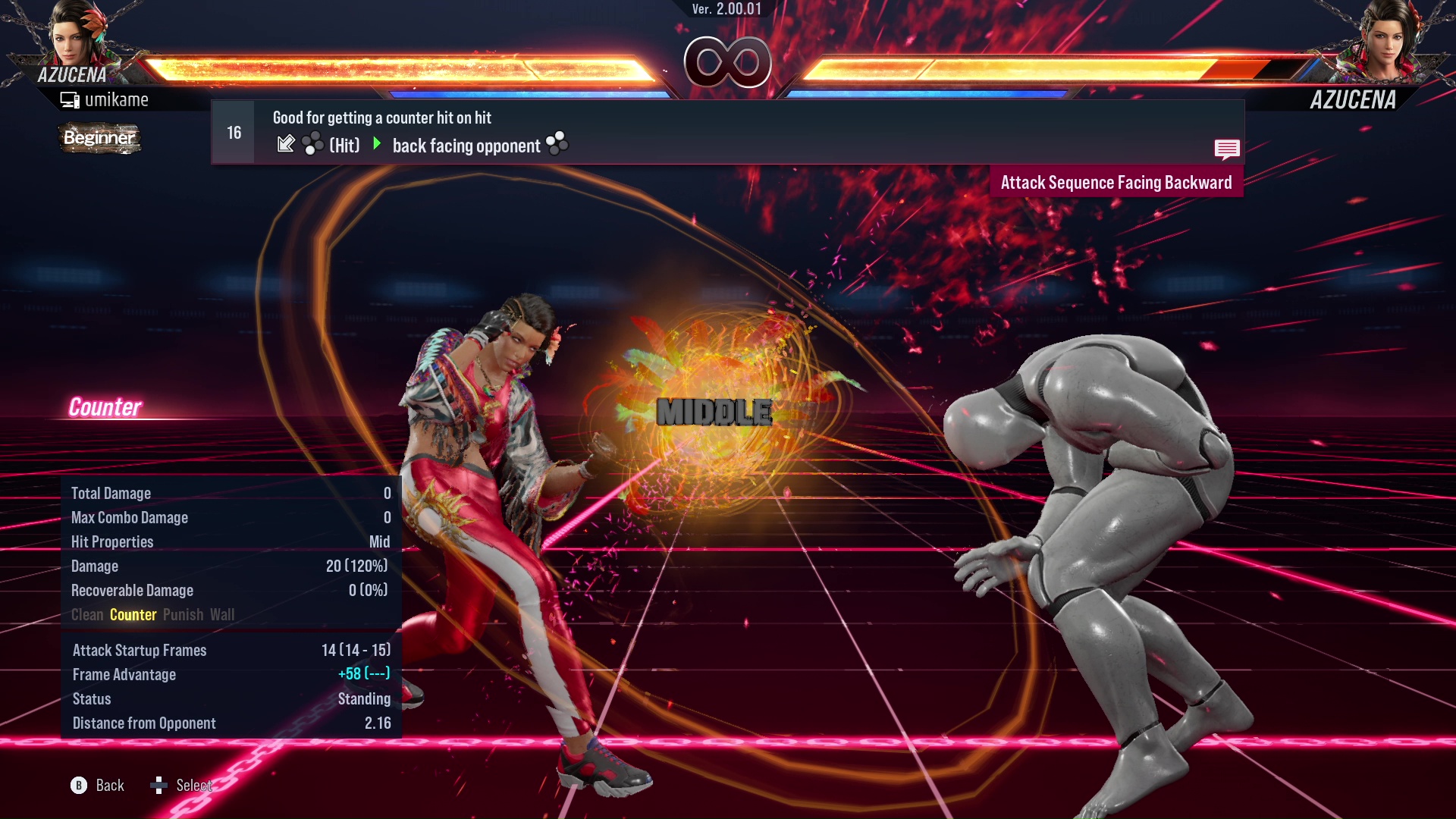 Good for getting a counter hit on hit