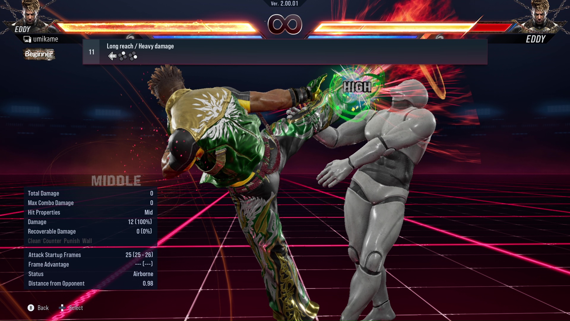 Long reach / Heavy damage