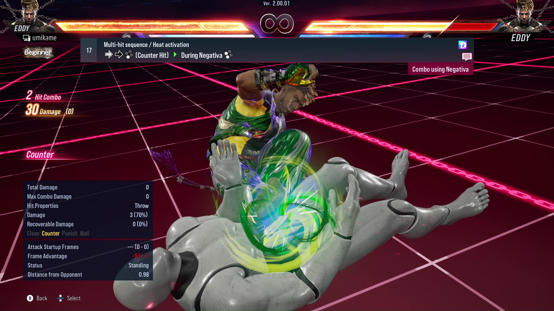 Multi-hit sequence / Heat activation