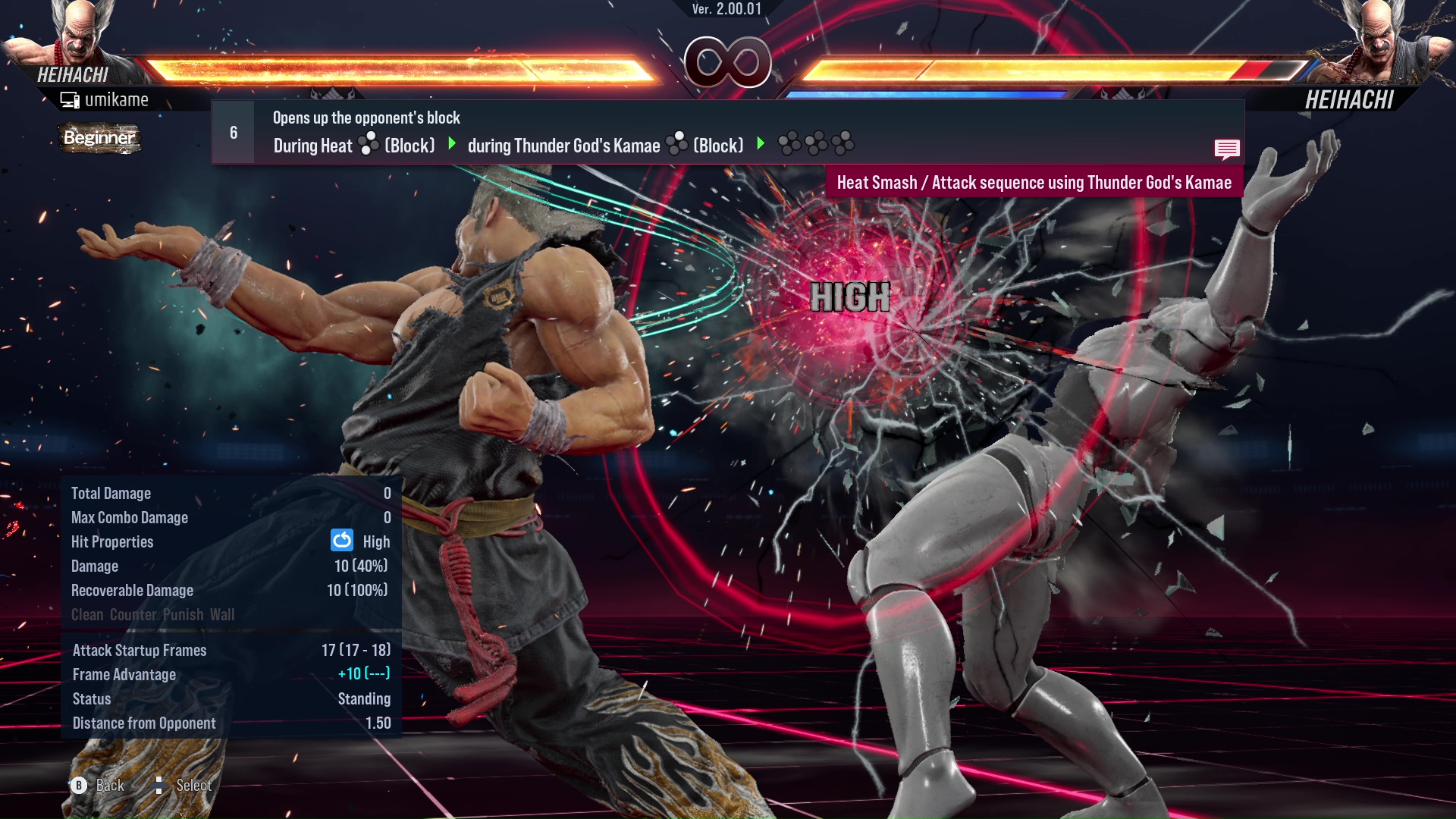 Opens up the opponent’s block