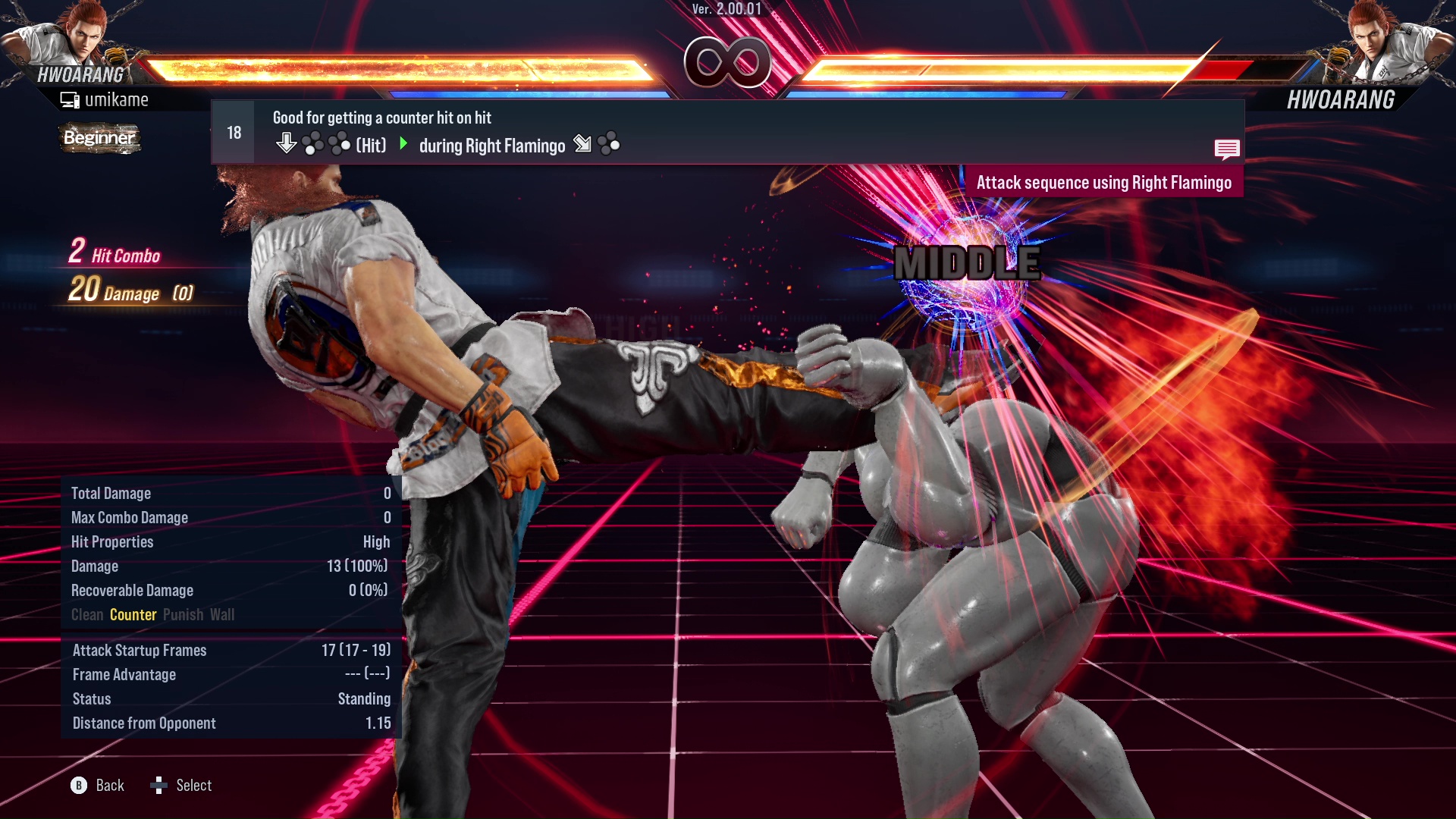 Good for getting a counter hit on hit