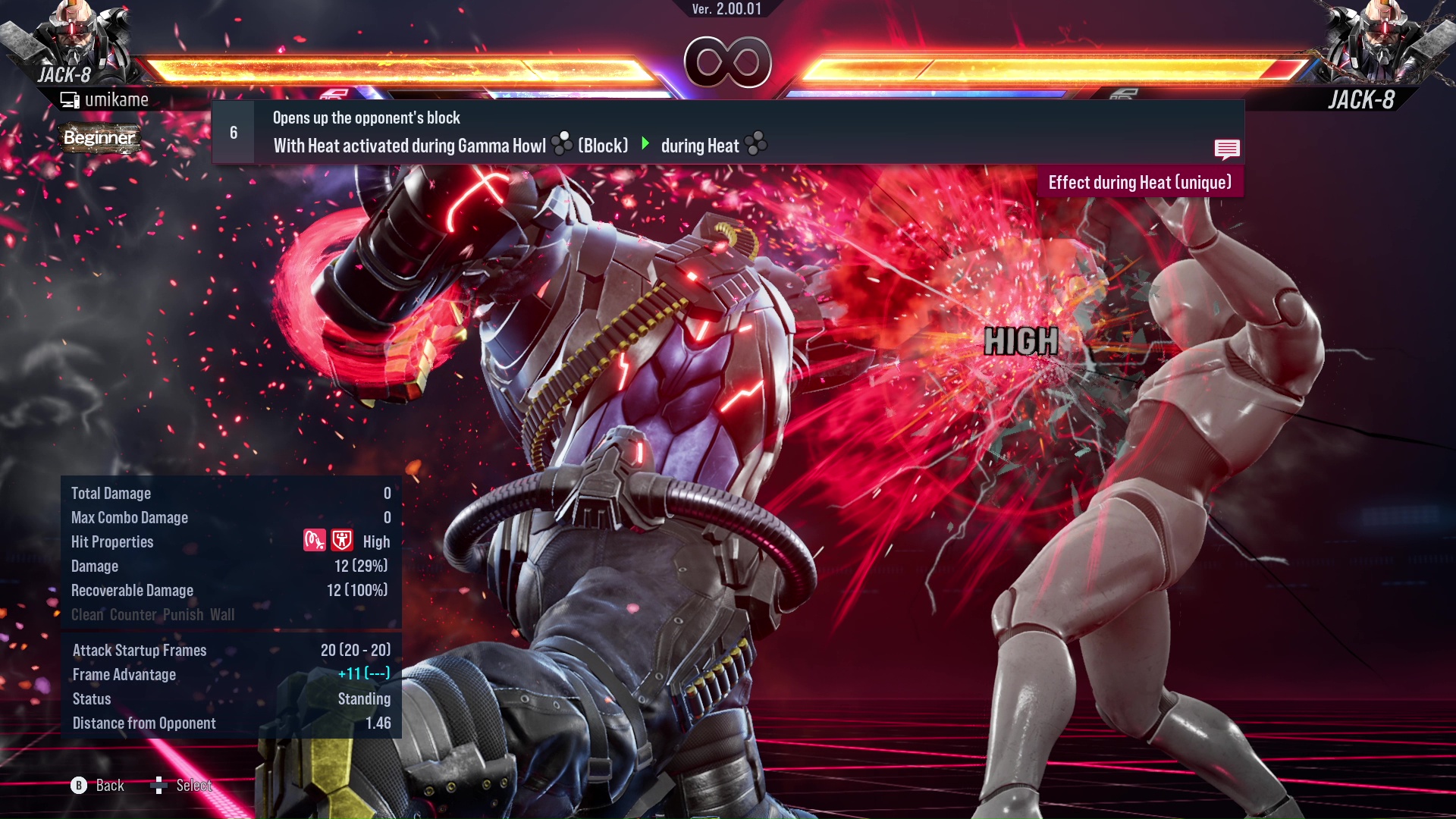 Opens up the opponent’s block