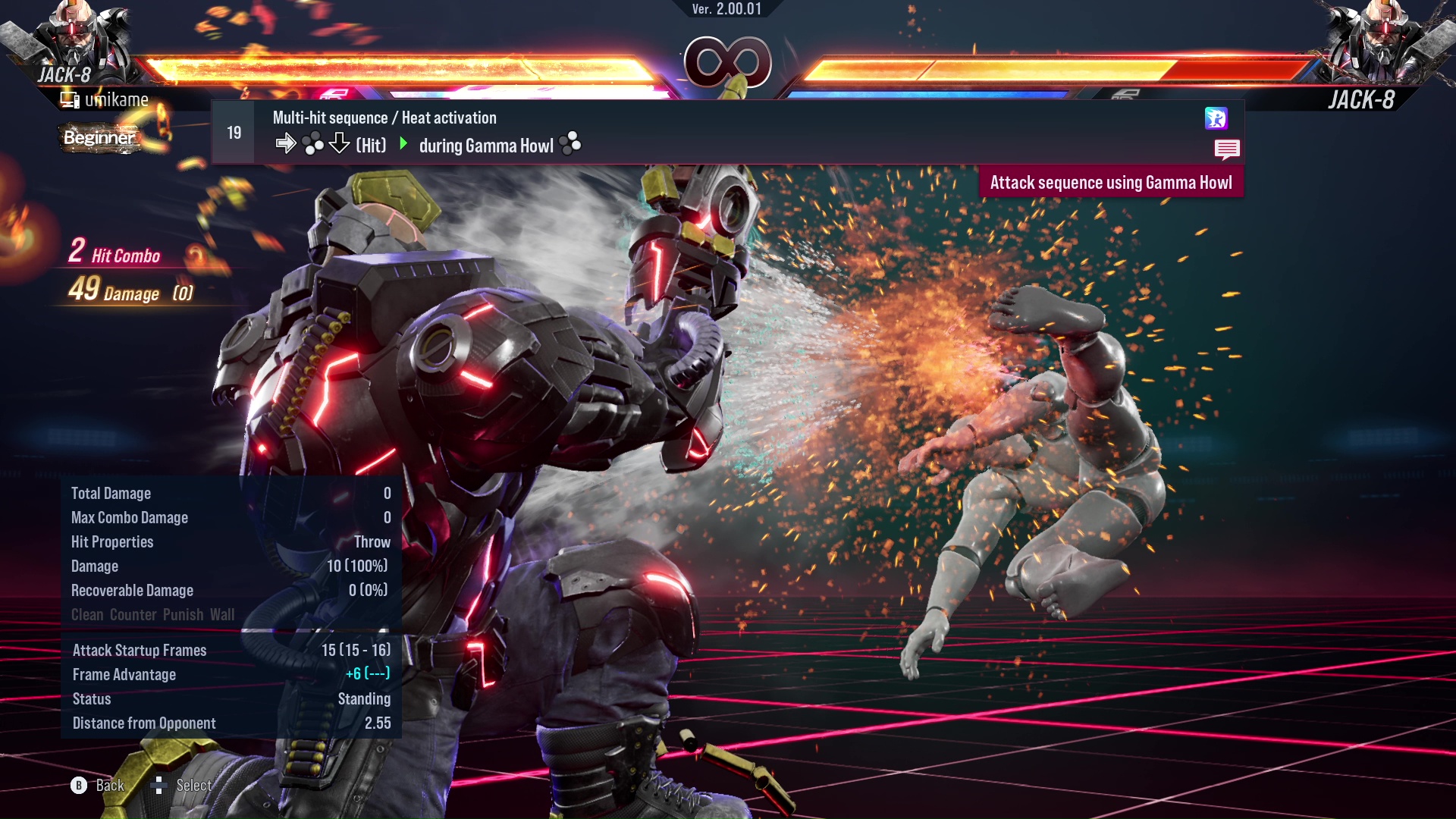 Multi-hit sequence / Heat activation