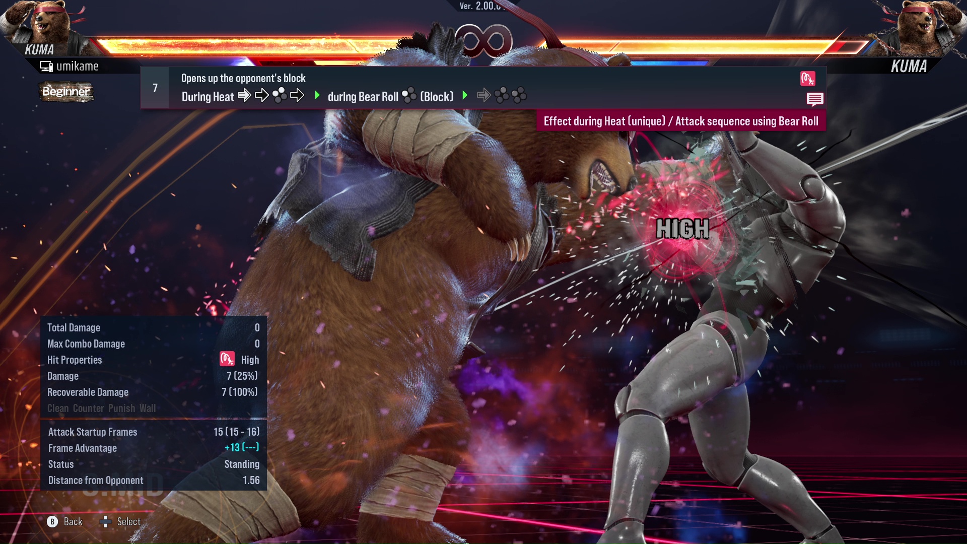 Opens up the opponent’s block