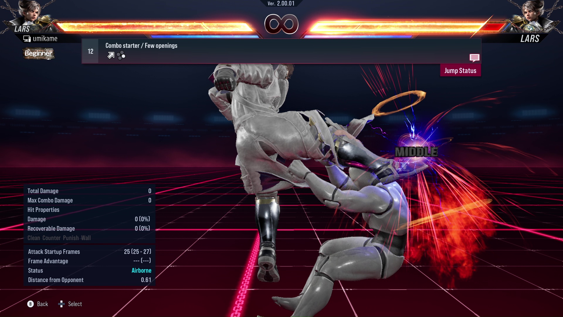 Combo starter / Few openings