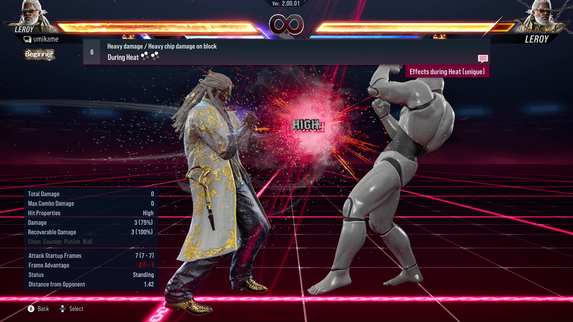 Heavy damage / Heavy chip damage