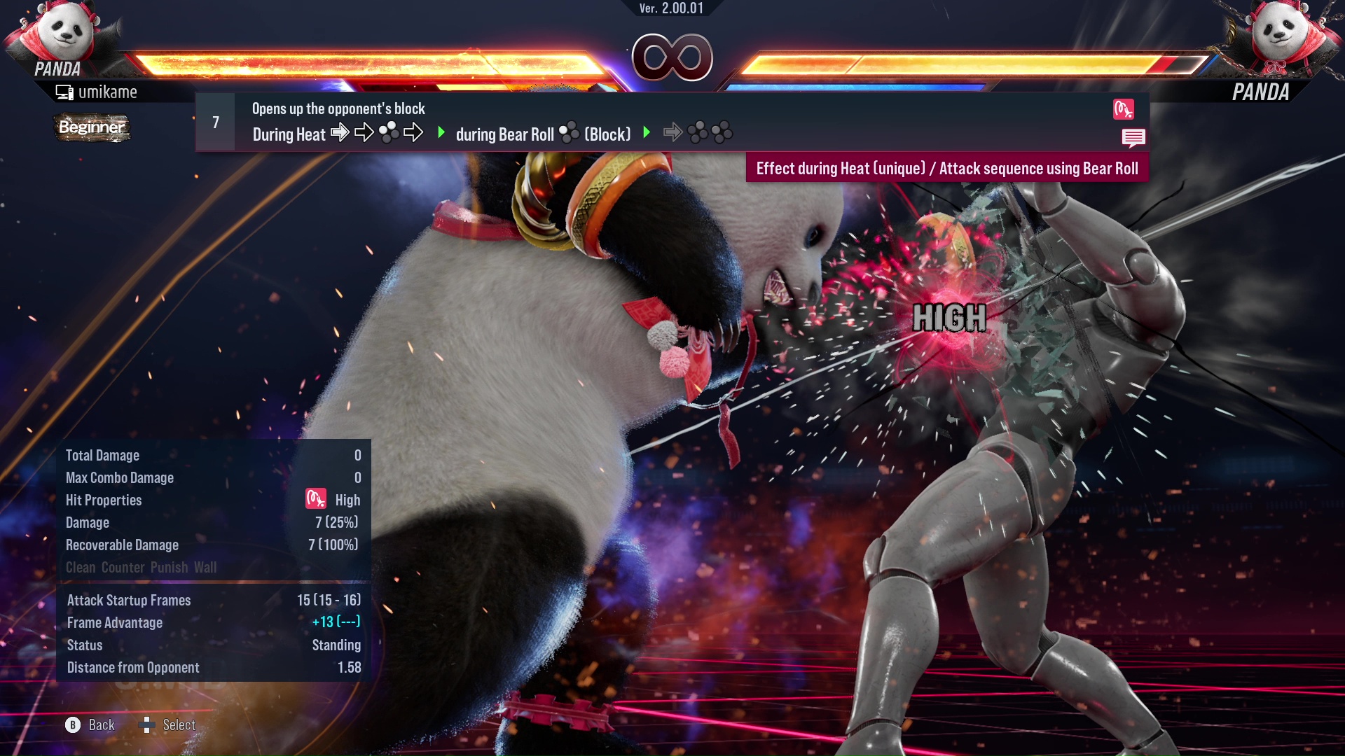 Opens up the opponent’s block