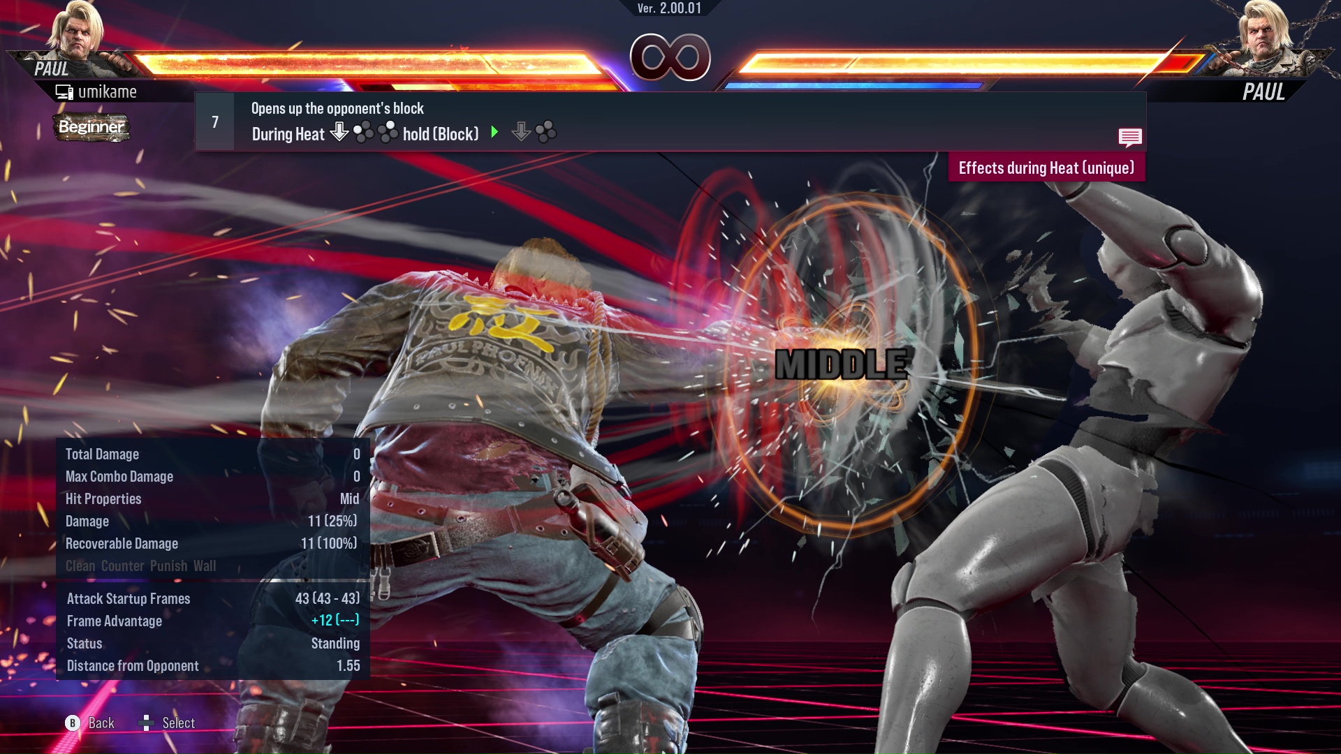 Opens up the opponent’s block