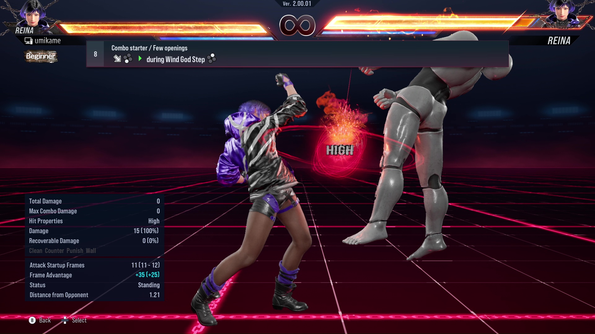 Combo starter / Few openings