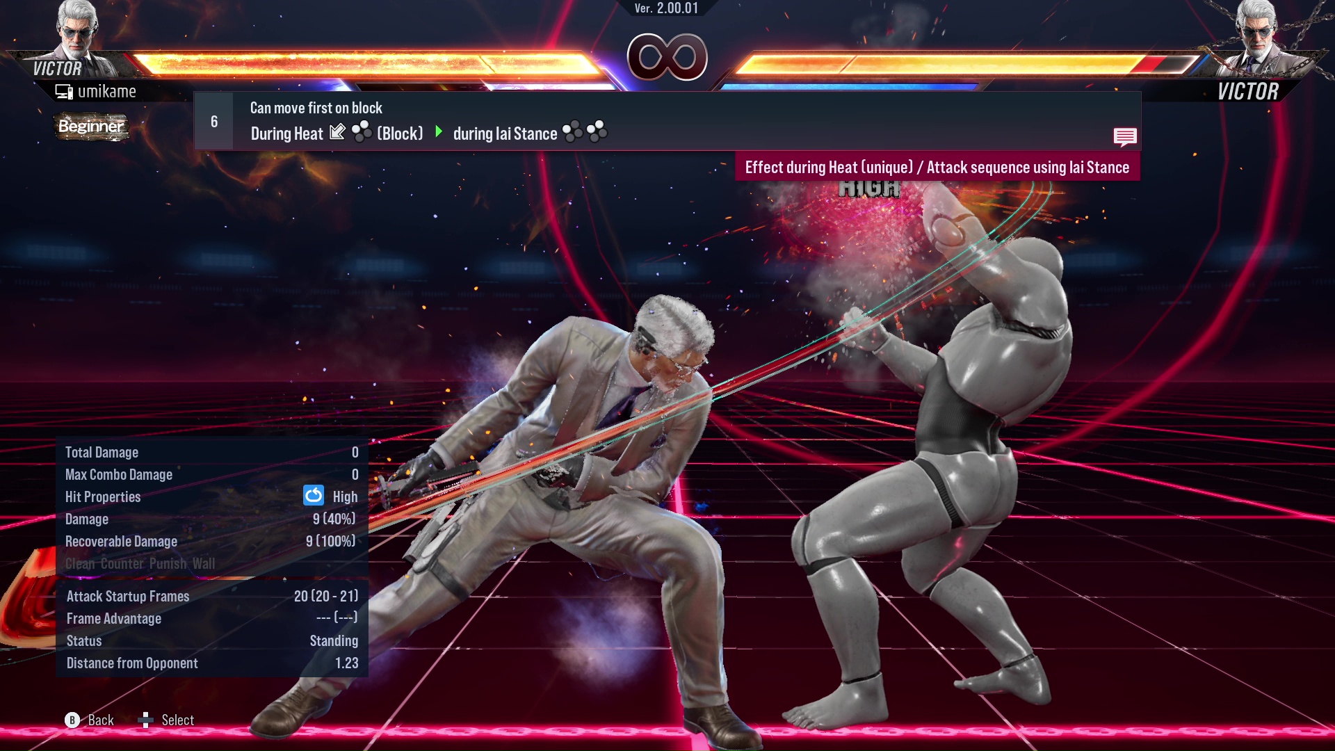 Can move first on block