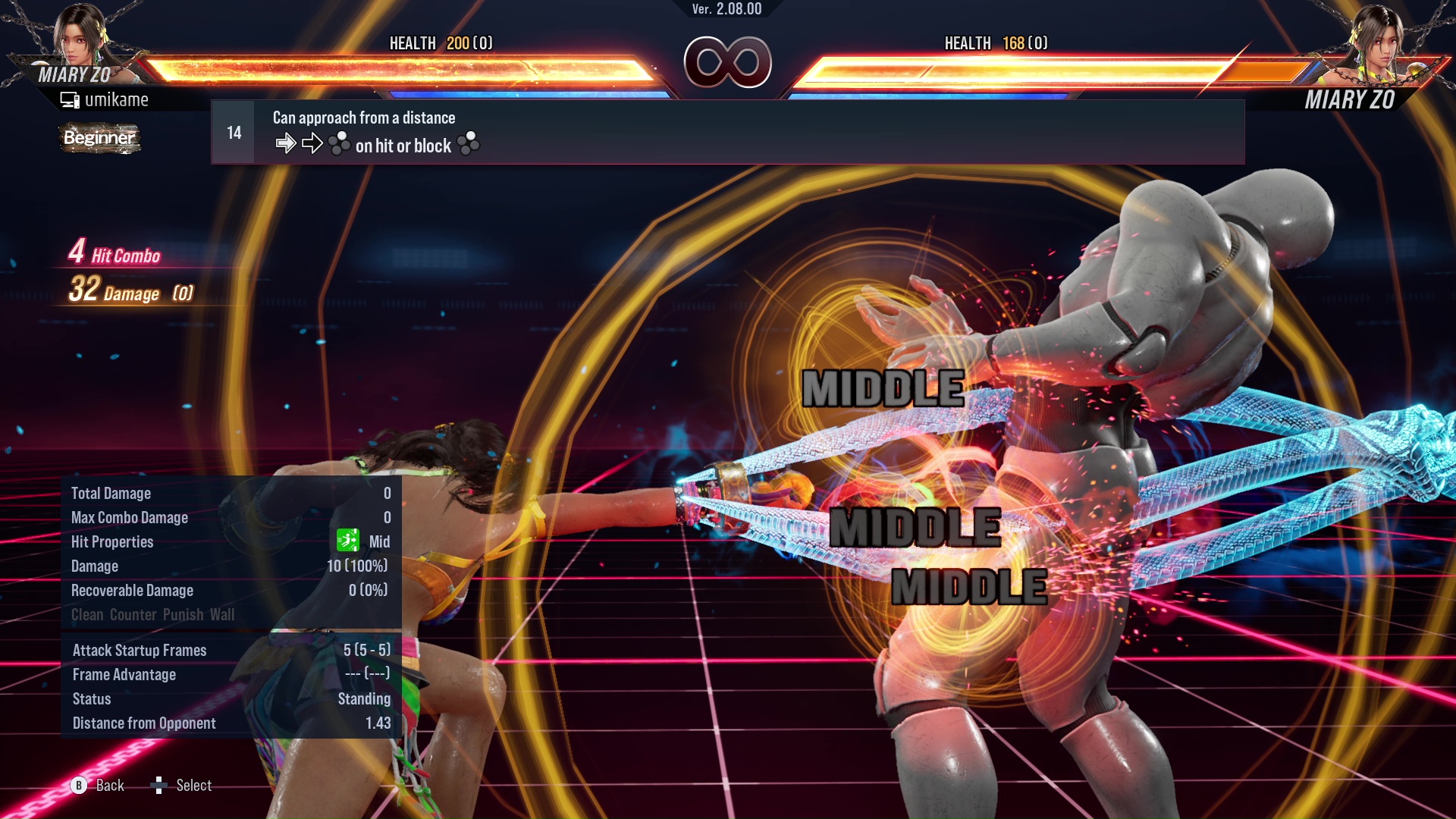 Can approach from a distance